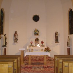 Interiér kostola