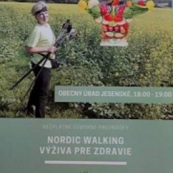 Prednáška Nordic Walking a zdravá výživa